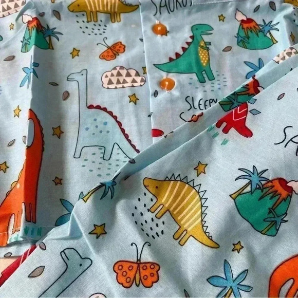 Kids dinosaurs pajamas unisex NEW without tags - Picture 10 of 10